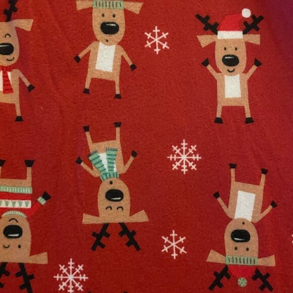 Toast & Jammies women's reindeer Christmas night pants size large - Picture 4 of 6